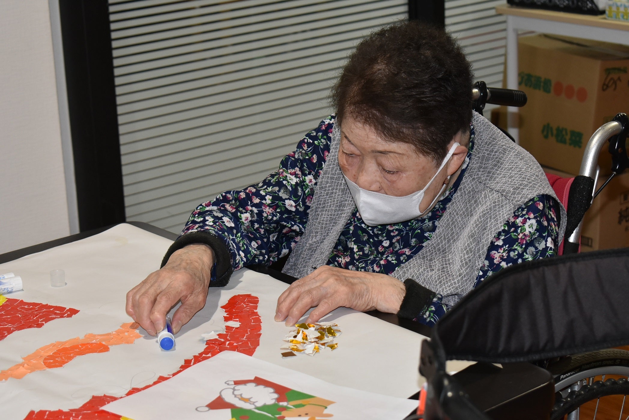 12月の壁紙作り