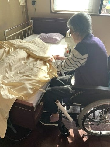 自分でできる！を大切に～シーツ交換もリハビリに～